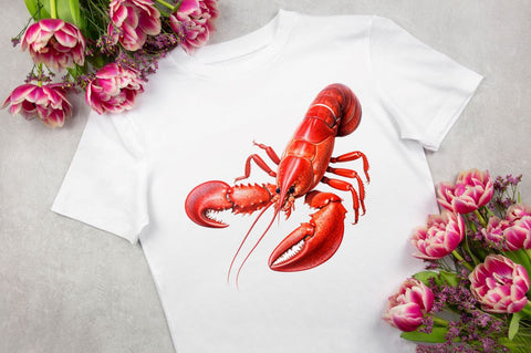 lobster Clipart Bundle Sublimation Regulrcrative 