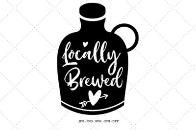 Locally Brewed Svg, Baby Shower Gift, Baby Shirt SVG, Beer Svg, Beer Baby Gift, Baby Boy Svg SVG SVG Digital Designer 