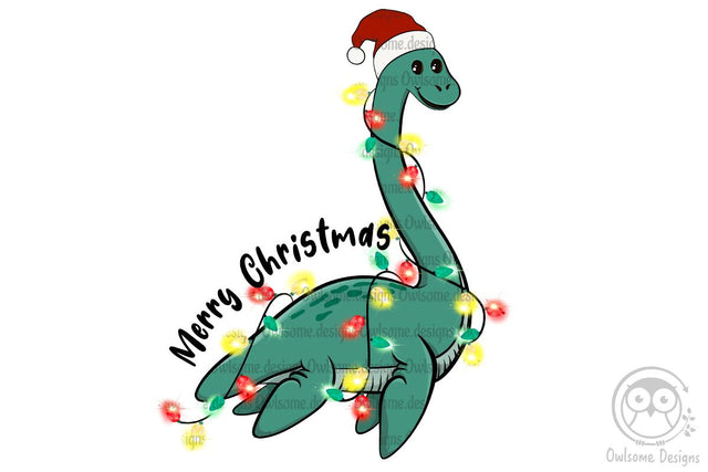 Lochness Monster Christmas Sublimation Sublimation LAM HOANG THUY 
