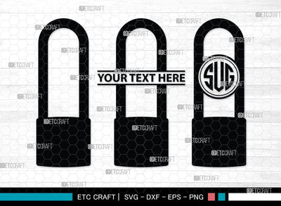 Lock And Key Monogram, Lock And Key Silhouette, Lock And Key SVG Cut Files, Key and Lock Svg, Lock Silhouette Svg, SB00076 SVG ETC Craft 