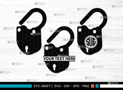 Lock And Key Monogram, Lock And Key Silhouette, Lock And Key SVG Cut Files, Key and Lock Svg, Lock Silhouette Svg, SB00076 SVG ETC Craft 