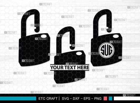 Lock And Key Monogram, Lock And Key Silhouette, Lock And Key SVG Cut Files, Key and Lock Svg, Lock Silhouette Svg, SB00076 SVG ETC Craft 