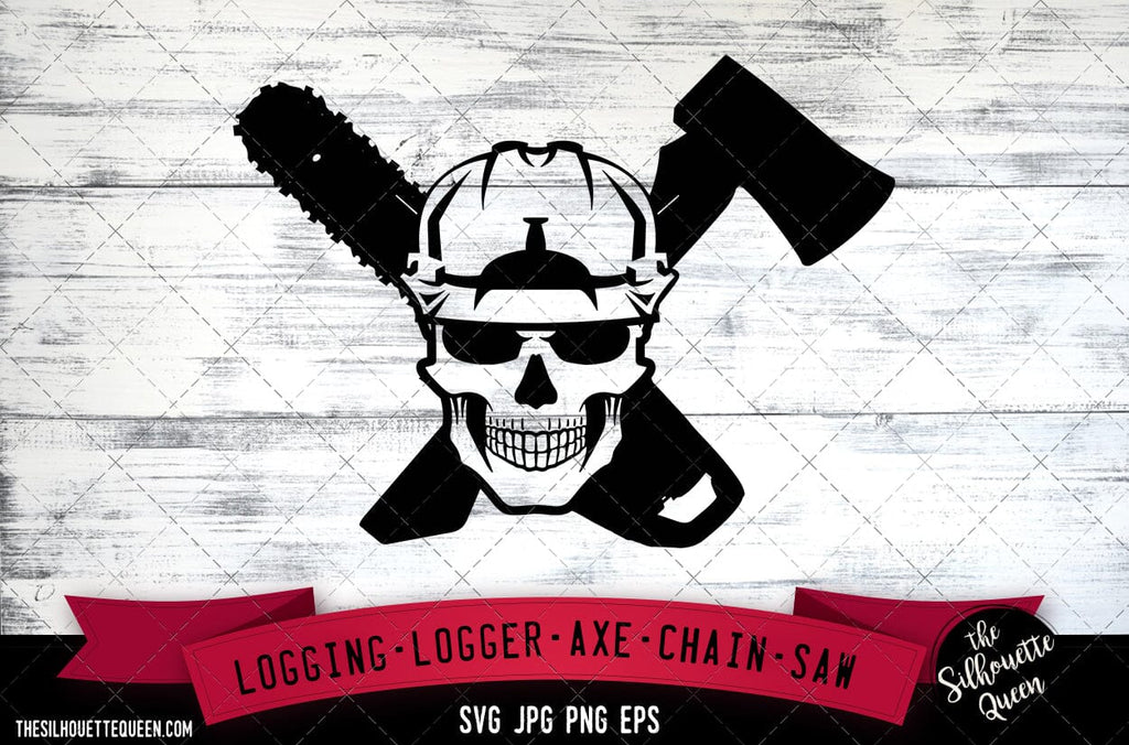 Logger with Hard Hat SVG File, Logger SVG, Forestry Saw svg,Commercial ...