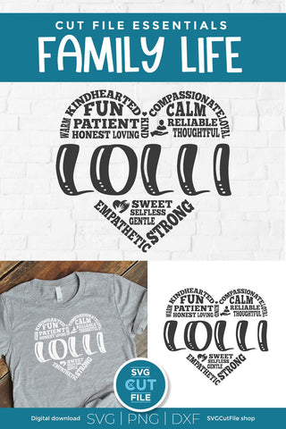 Lolli svg for Cricut and Silhouette SVG SVG Cut File 