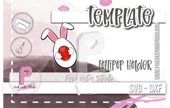 Lollipop Holder: Easter Egg SVG Marcel Lopez Torge 