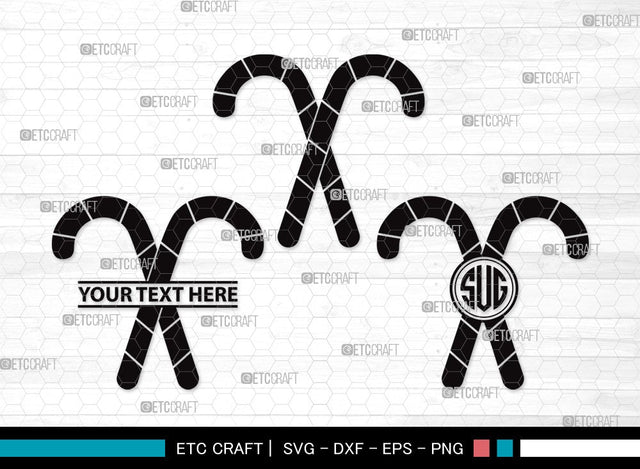 Lollipop Monogram SVG | Sweets Candy Svg | Round Lollipop Svg | Candy Swirl Svg | Lollipop Clipart SVG ETC Craft 