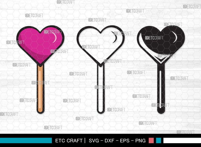 Lollipop SVG | Sweets Candy Svg | Round Lollipop Svg | Candy Swirl Svg | Lollipop Clipart SVG ETC Craft 