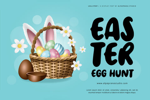 Lollypop - Display Font Font Alpaprana Studio 