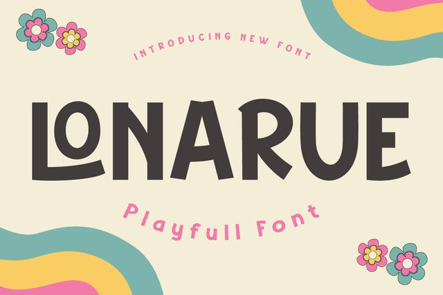 Lonarue Font Font twinletter 