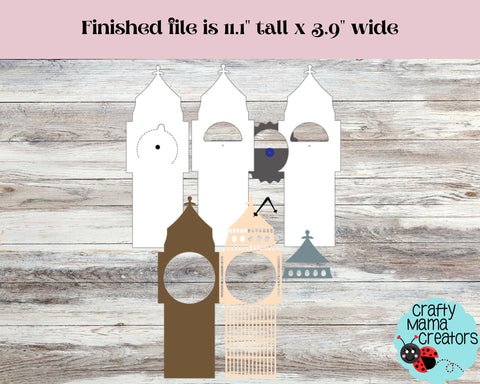 London Candy Dome Holder, London Candy Ornament Bundle Svg SVG Crafty Mama Studios 