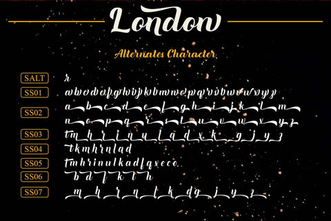 London Font love script 