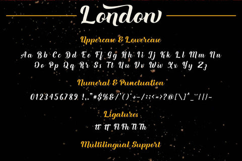 London Font love script 