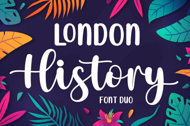London History Font Attract Studio 