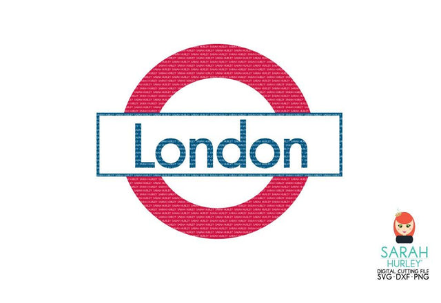 London Sign SVG Sarah Hurley 