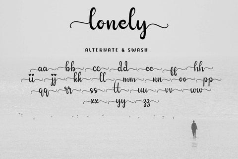Lonely Font LetterdayStudio 