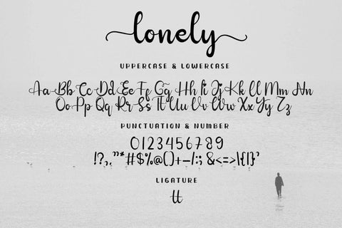 Lonely Font LetterdayStudio 