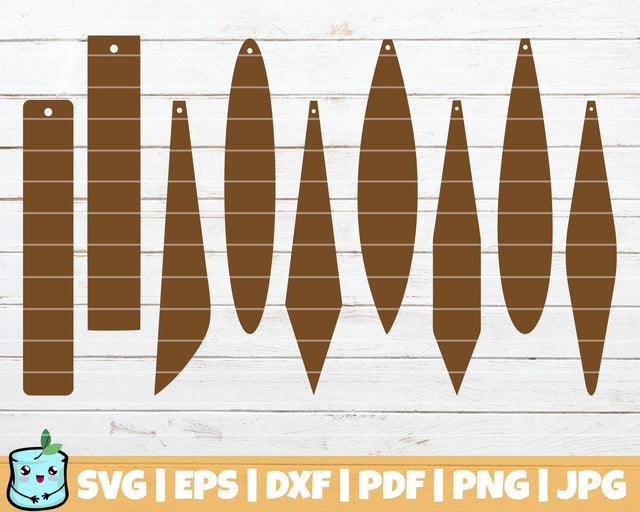 Long Earrings SVG MintyMarshmallows 