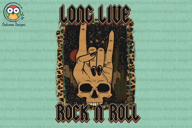 Long live Rock N Roll Sublimation Sublimation LAM HOANG THUY 