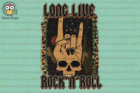 Long live Rock N Roll Sublimation Sublimation LAM HOANG THUY 