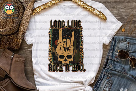 Long live Rock N Roll Sublimation Sublimation LAM HOANG THUY 