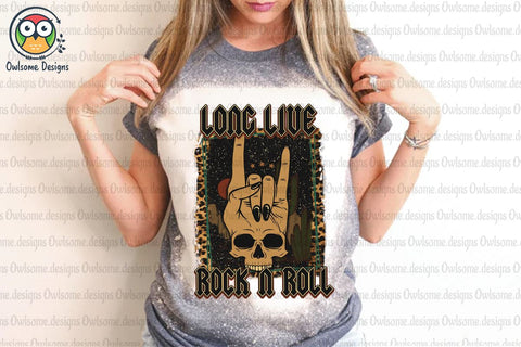 Long live Rock N Roll Sublimation Sublimation LAM HOANG THUY 