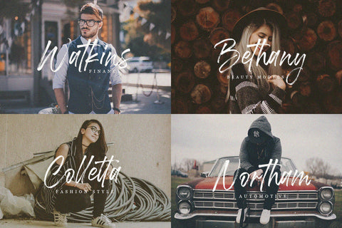 Long Path - Brush Script Font Font Alpaprana Studio 