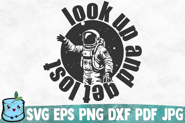 Look Up And Get Lost SVG MintyMarshmallows 