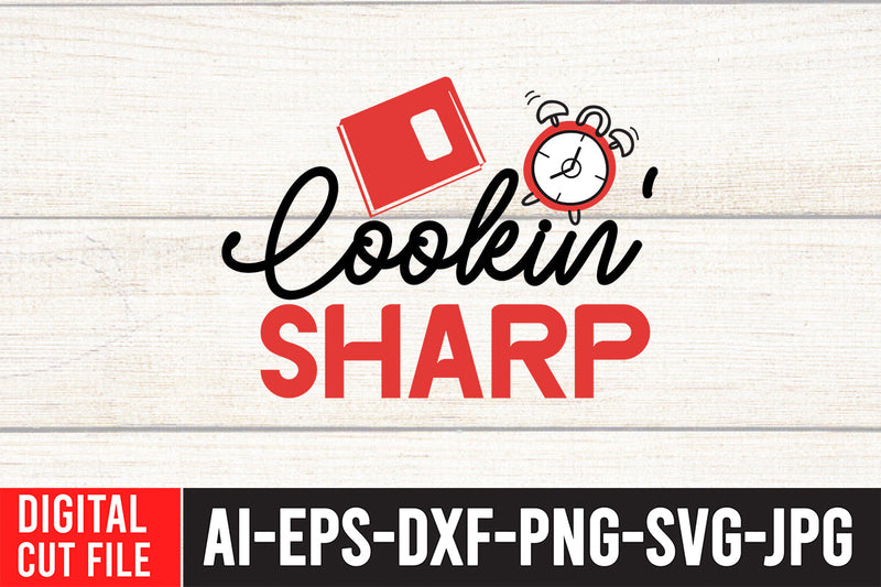 Lookin' Sharp SVG Design - So Fontsy