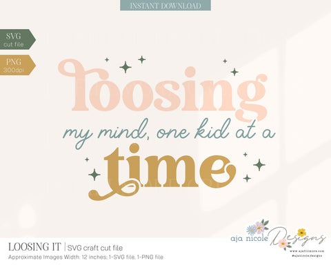 Loosing My Mind SVG SVG Aja Nicole Designs 