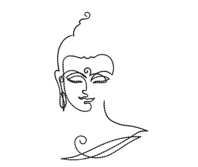 Lord Buddha 2 Embroidery/Applique DESIGNS Canada Embroidery 