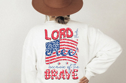 Lord Of The Free Because Of The Brave Sublimation Creativeart88 