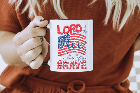 Lord Of The Free Because Of The Brave Sublimation Creativeart88 