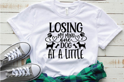 losing my mind one dog at a little SVG Design SVG farhad farhad 