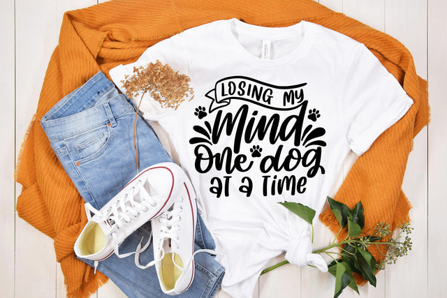 Losing My Mind One Dog At A Time SVG SVG dapiyupi store 