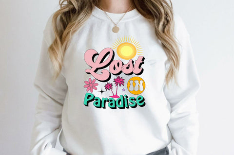 Lost in Paradise Sublimation SVGArt 