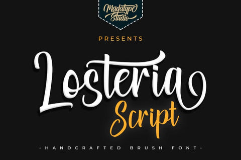 Losteria Font Madatype Studio 