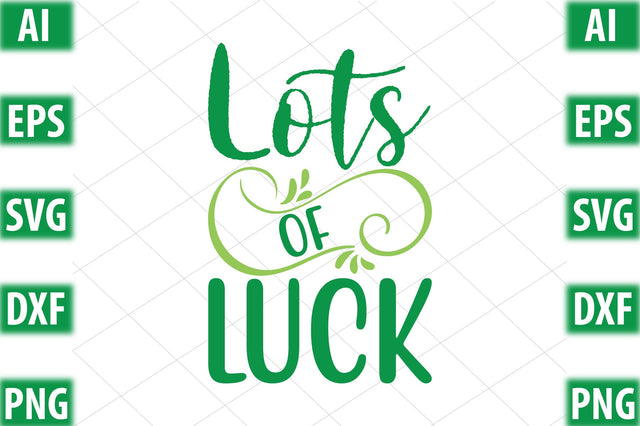 Lots of luck SVG SVGista 