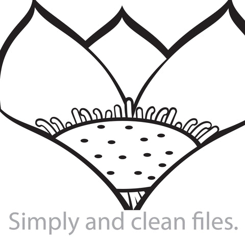 Lotus flower SVG TribaliumArtSF 