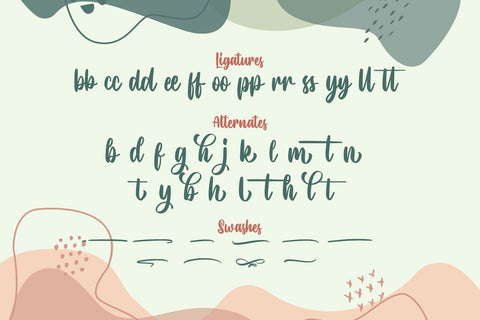 Lovatine - Cute Font Font Arterfak Project 