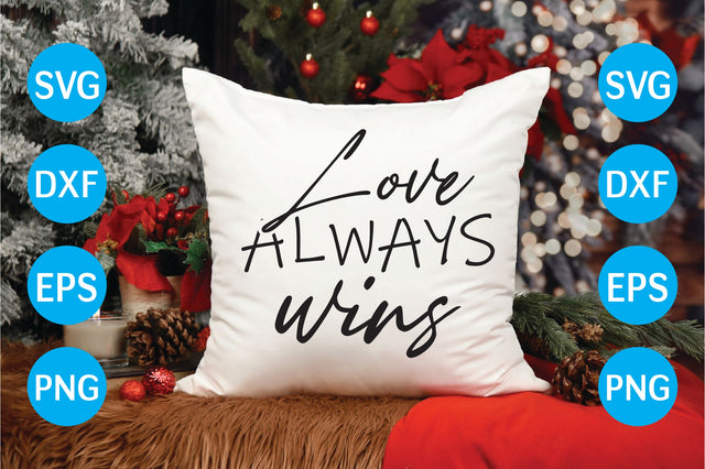 Love Always Wins SVG CraftlabSvg29 