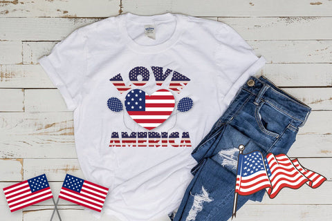 Love America Sublimation Rupkotha 