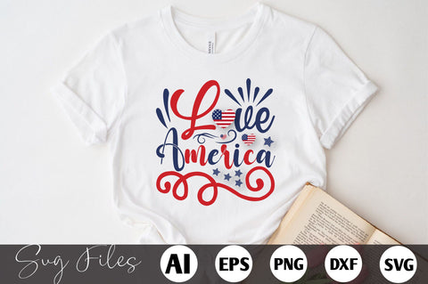 Love America SVG SVGArt 