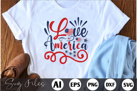 Love America SVG SVGArt 