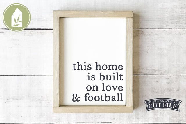 Love and Football SVG | Fall SVG SVG LilleJuniper 