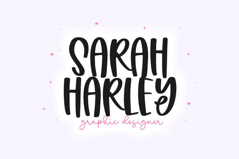 Love and Honey - Quirky Handwritten Font Font KA Designs 