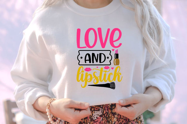 Love and lashes SVG, Love and lashes SVG DESIGNISTIC 