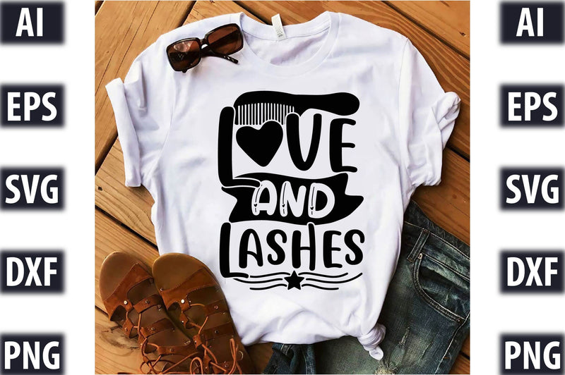 Love And Lashes SVG SVGista 