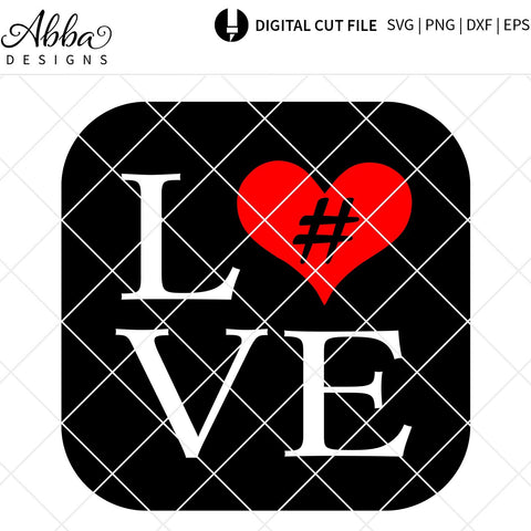 Love App SVG Abba Designs 