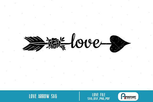 Love Arrow Svg Pinoyart Kreatib 