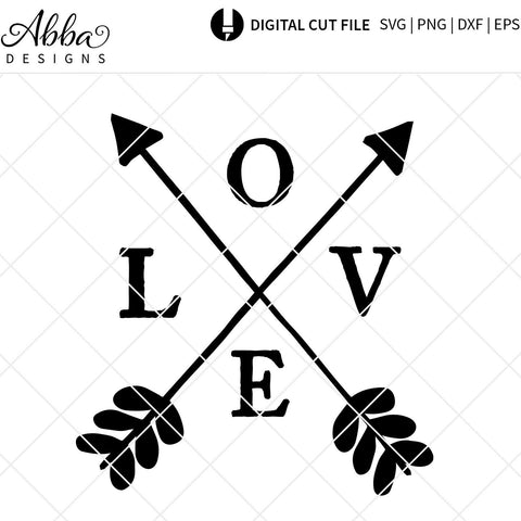 Love Arrows SVG Abba Designs 
